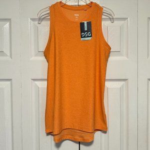 DSG Women's Light Tangerine Heather Movement Tank - New with Tags